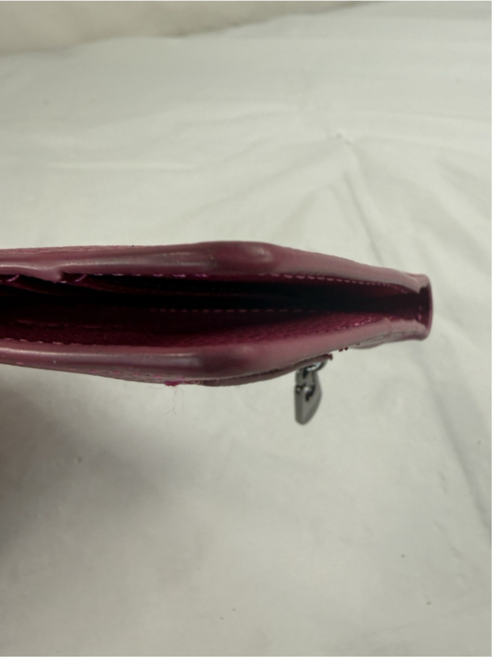 Bveyzi Leather Wallet Fuchsia RFID BLOCKING NEW - Picture 10 of 16